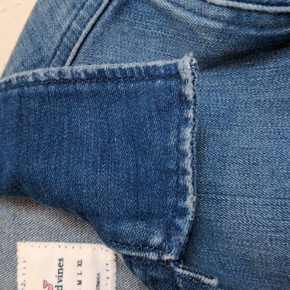 Vineyard Vines Vintage Beach Wash Denim Jacket - Picture 6 of 11